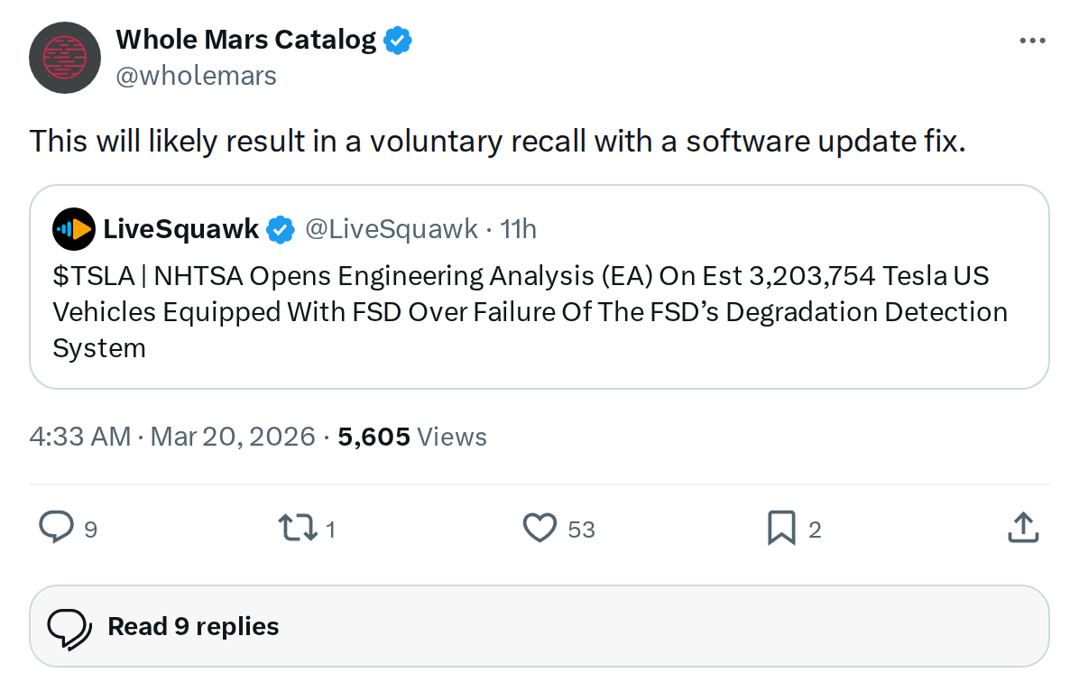 Tesla FSD Recall Coming? NHTSA Probe Explained for Owners