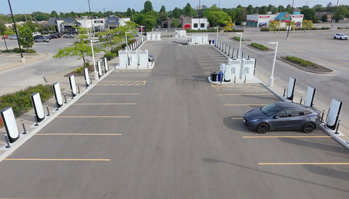 Canada's Largest Tesla Supercharger Opens in Ajax, Ontario