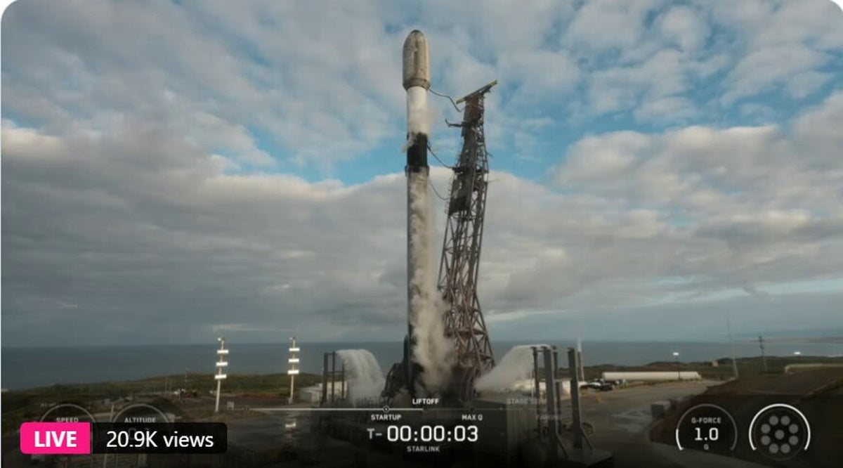 SpaceX Falcon 9 Lands B1088 for 15th Time After Starlink Launch
