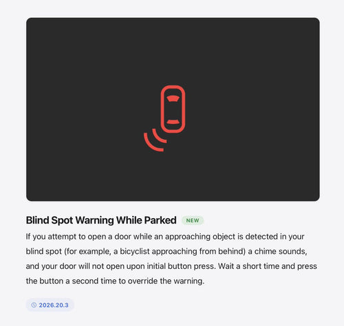 Tesla Anti-Dooring AI: How It Works and Which Cars Have It