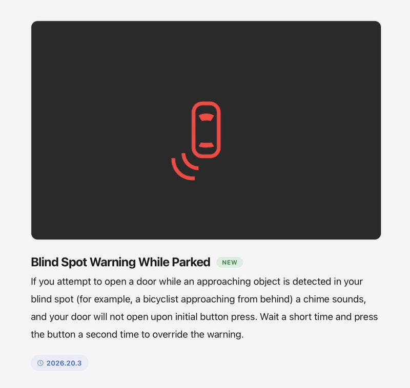 Tesla Anti-Dooring AI: How It Works and Which Cars Have It