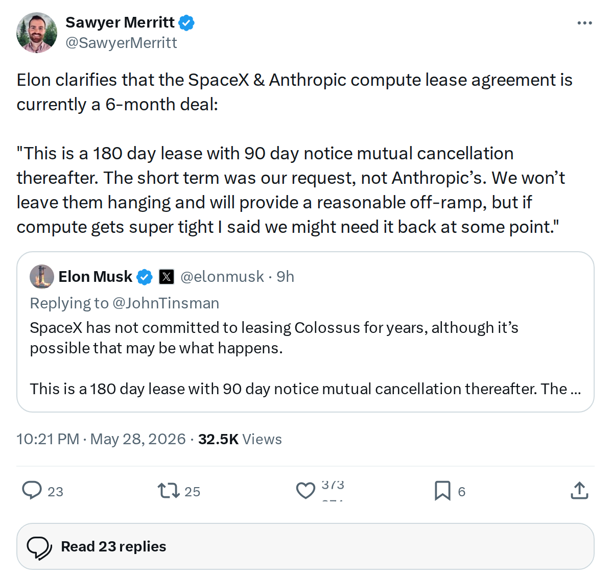 Anthropic SpaceX Lease: What the Dispute Means