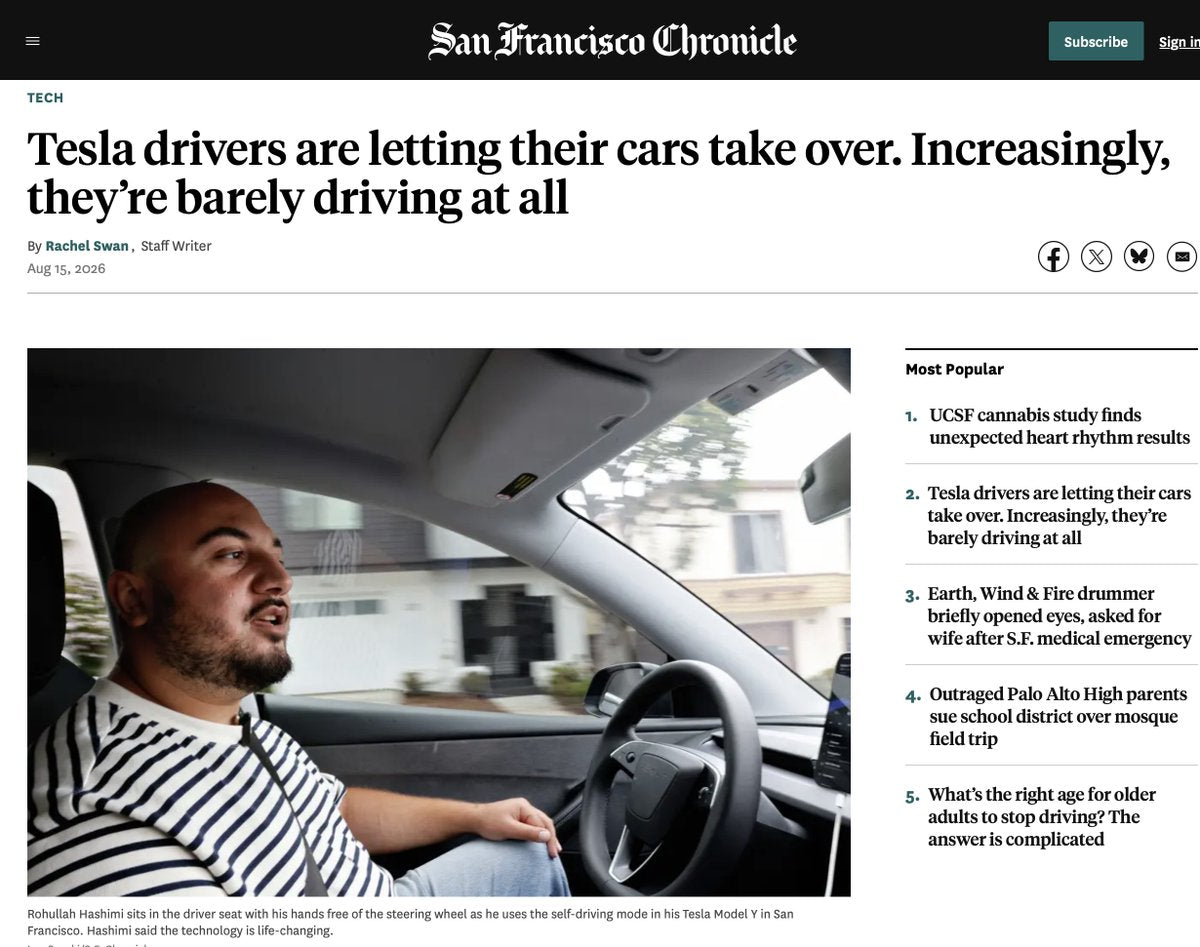 Tesla's Personal Robo-Car Vision Is Becoming Reality