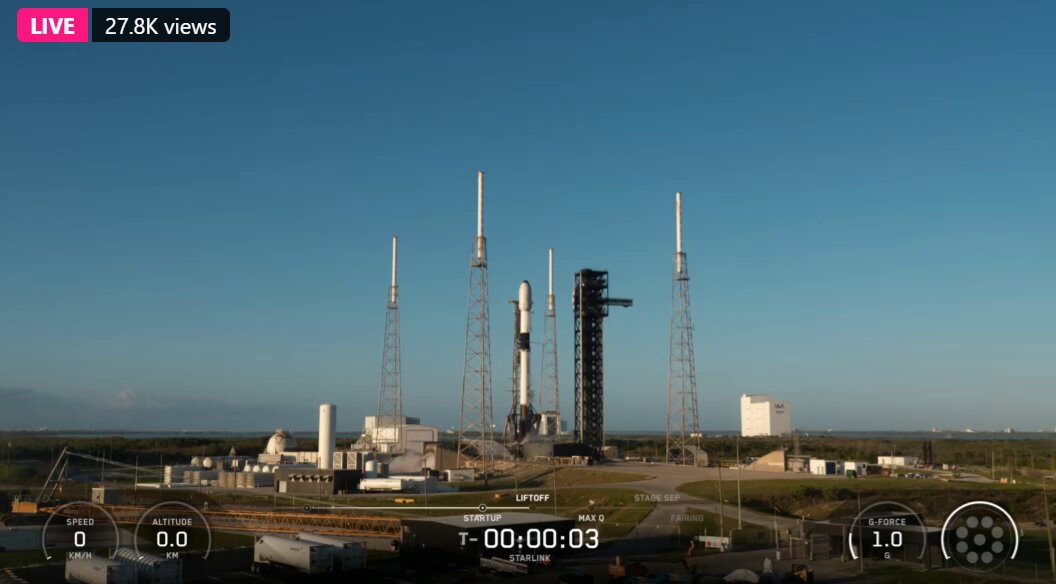 SpaceX Launches 29 Starlink Satellites on Falcon 9's 15th Flight