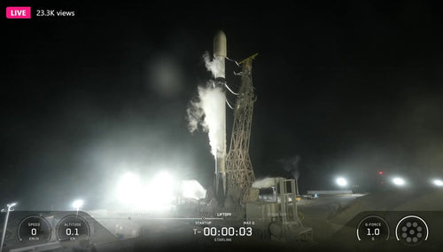 SpaceX Launches 23 Satellites from Vandenberg, Booster Lands