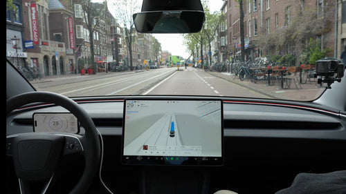 Tesla FSD Supervised Tackles Amsterdam's Toughest Streets