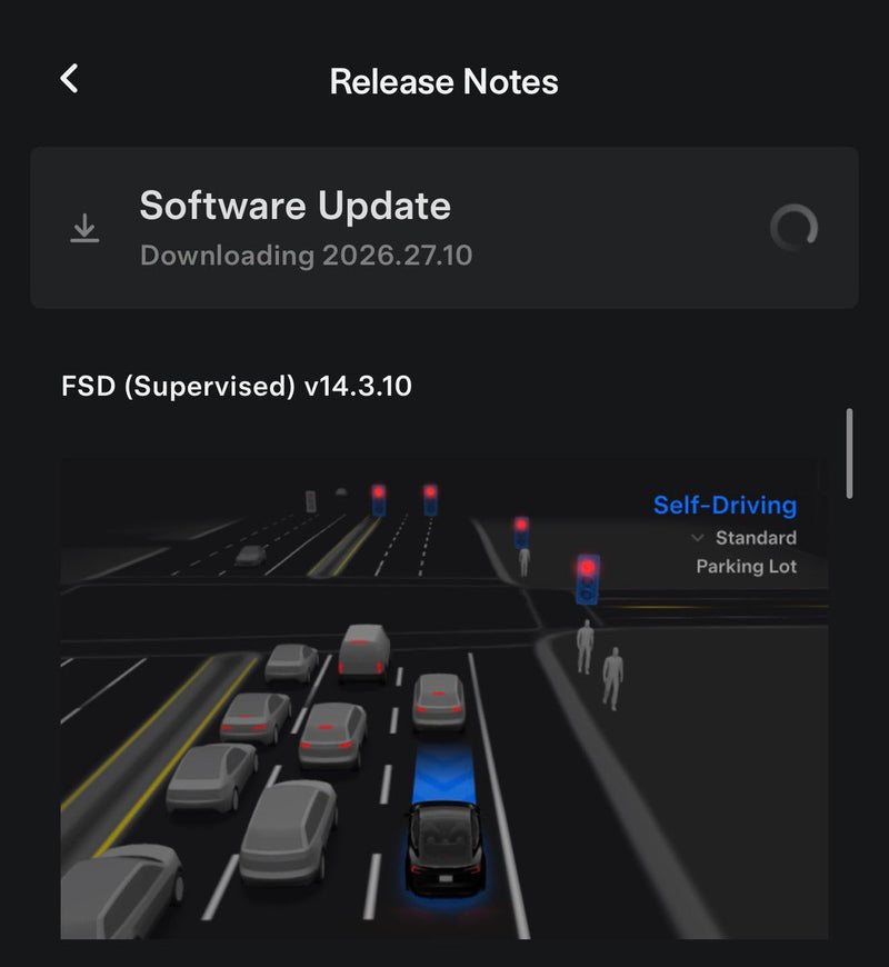 Tesla FSD v14.3.10 Rolls Out With Automatic Collision Evasion