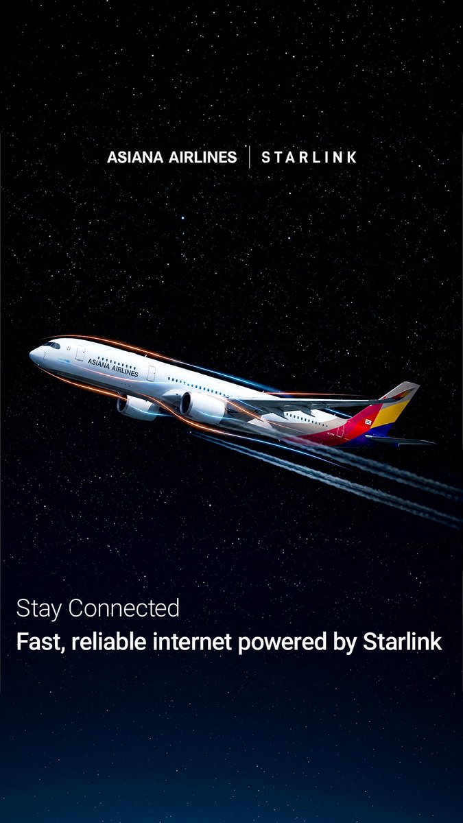 Starlink Goes Live on Asiana Airlines: What It Means for In-Flight Wi-Fi