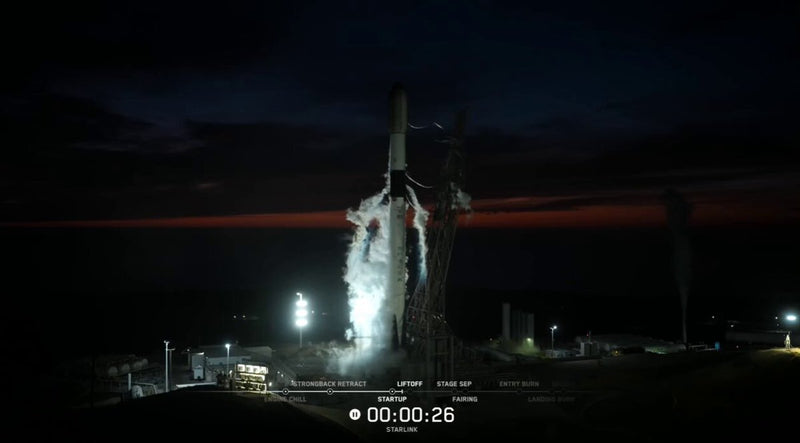 SpaceX Falcon 9 Scrubbed at T-40s: Wind Shear Halts Starlink Launch