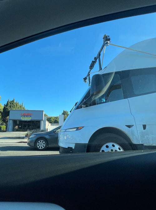 Tesla Semi Spotted Testing FSD Hardware for the First Time