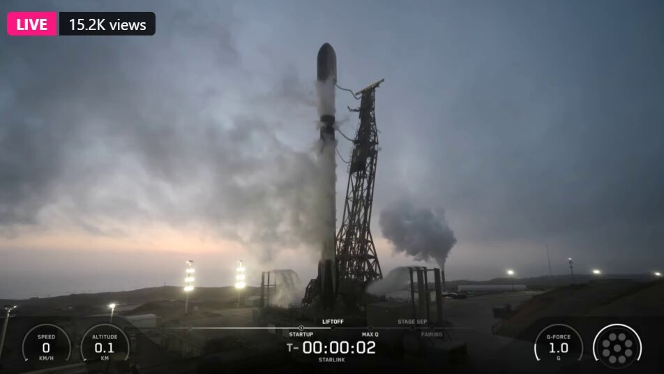 SpaceX Falcon 9 B1081 Nails 26th Landing, Starlink Tops 10,800 Satellites