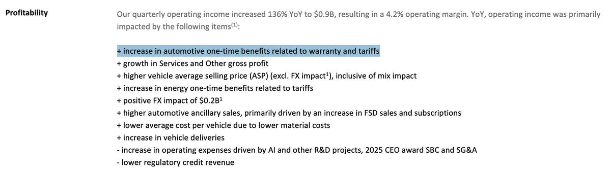 Tesla Q1 2026 Earnings: Tariff Refund Was the Profit Driver