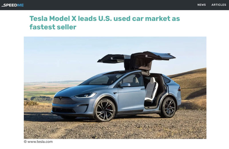 Tesla Model X Is America's Fastest-Selling Used Car in Feb 2026