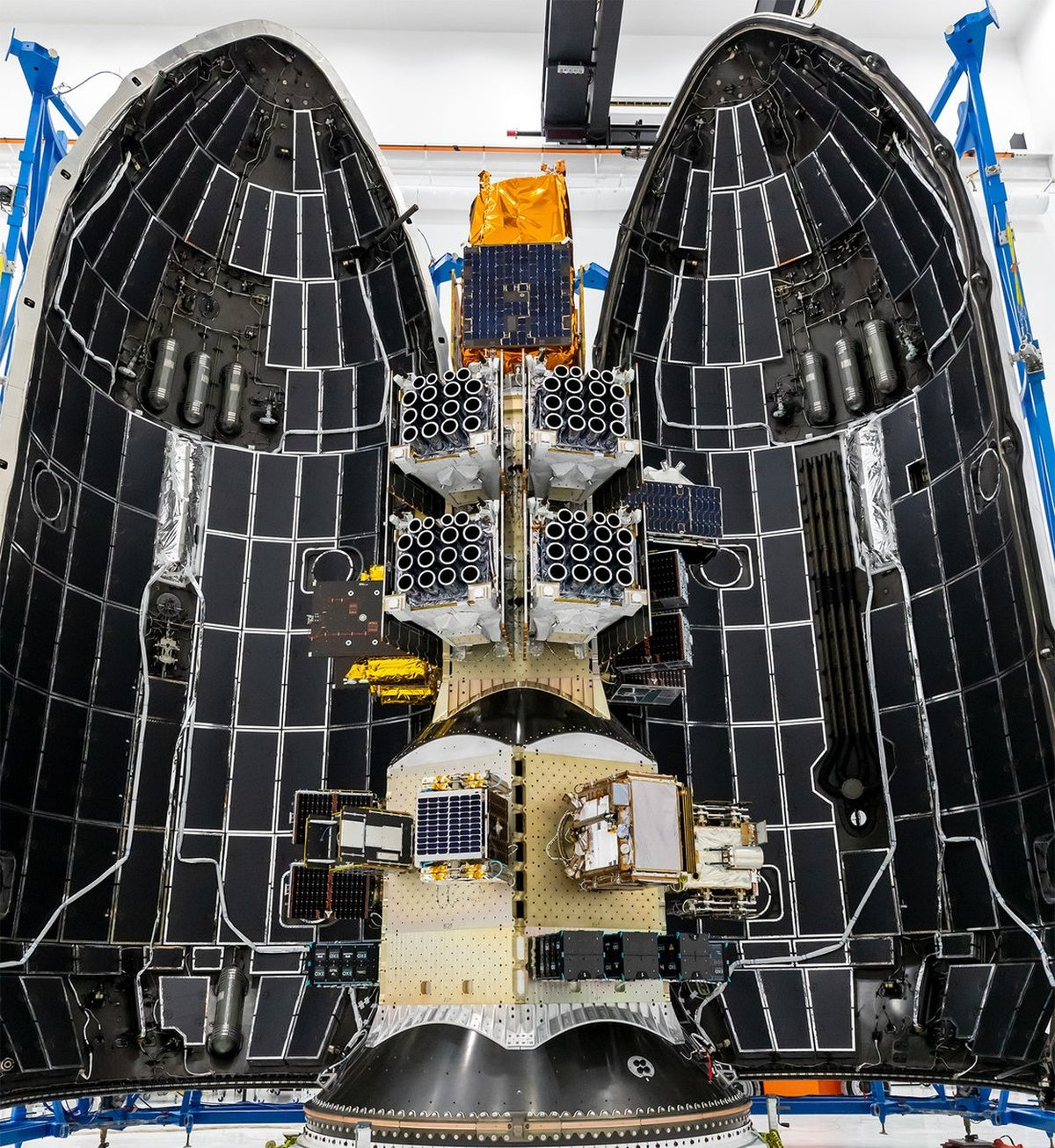 SpaceX Falcon 9 Stands Tall for CAS500-2 Launch Tonight