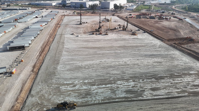 Terafab Construction Accelerates: Foundation Expands at Tesla-SpaceX Chip Factory
