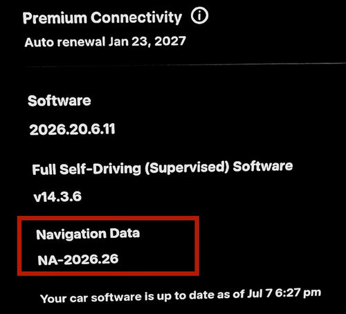 Tesla Map Update NA-2026.26 Rolling Out: What's New and What to Check