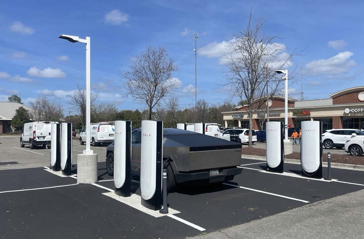 New Tesla Supercharger Opens in Conway, SC: 12 Stalls Now Live