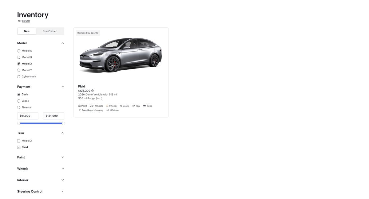 Tesla Model X Is Effectively Discontinued: What Owners Need to Know