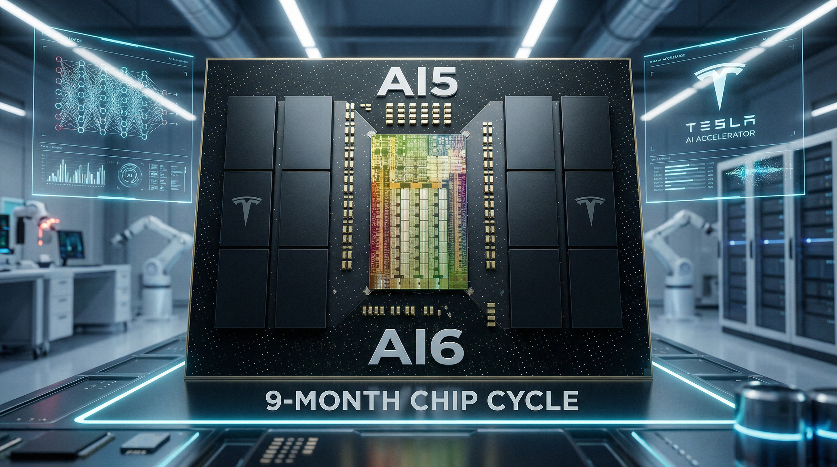Musk's 9-Month Chip Cycle: AI5, AI6, and the Future of Tesla AI