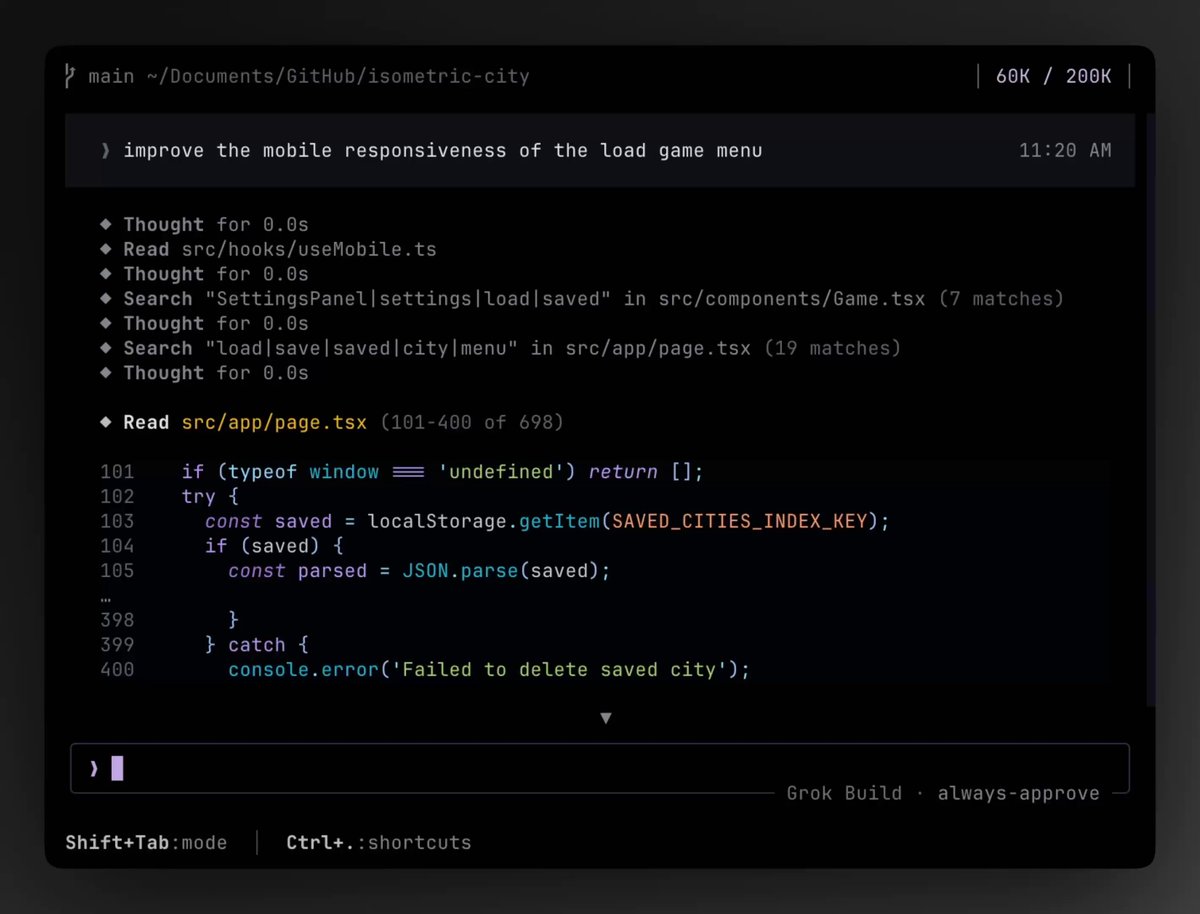 xAI Launches Grok Composer 2.5 Inside Grok Build