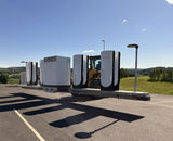 Tesla's Folding Unit Superchargers Arrive in Europe