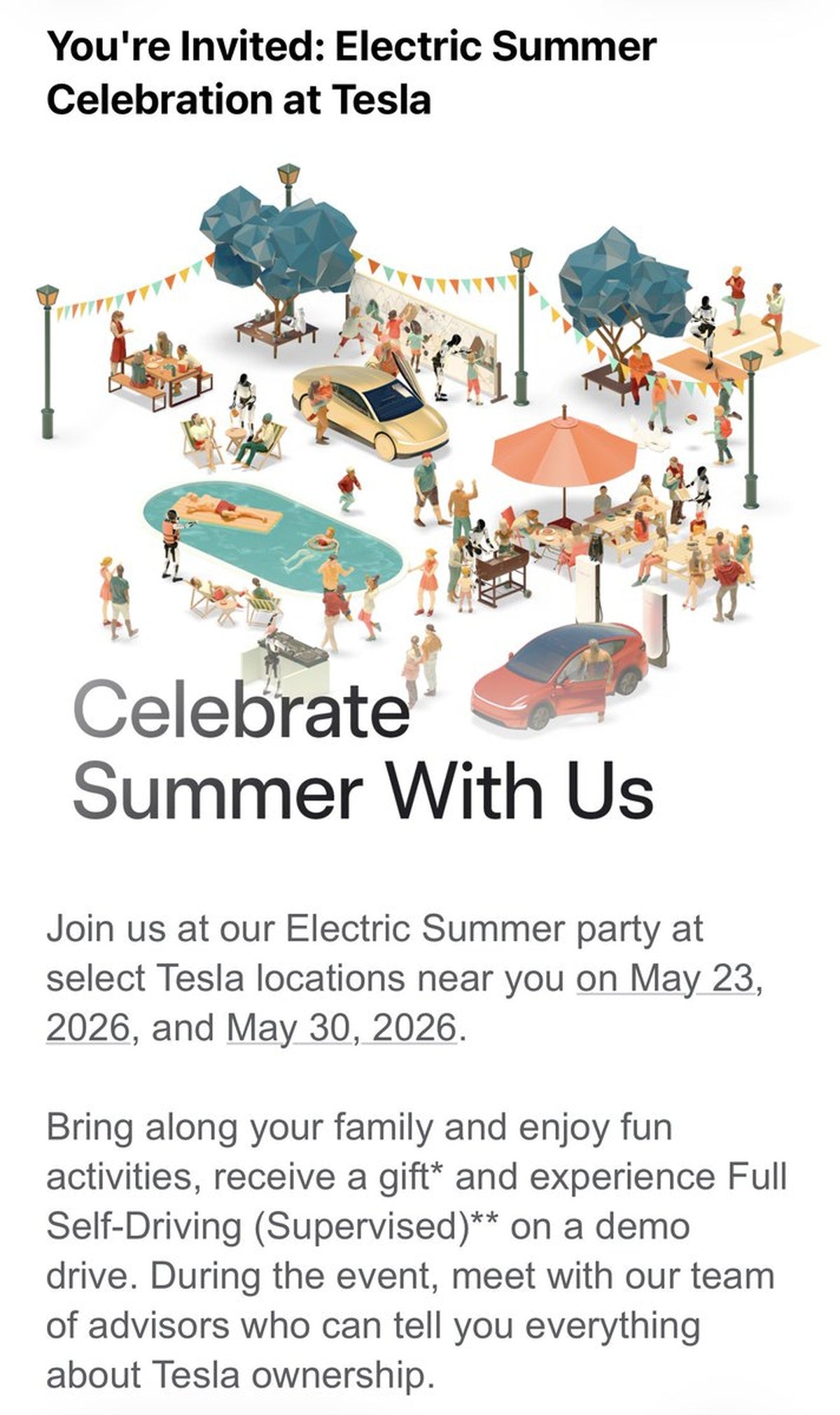 Tesla Electric Summer Events: How to Book Your FSD Demo Drive