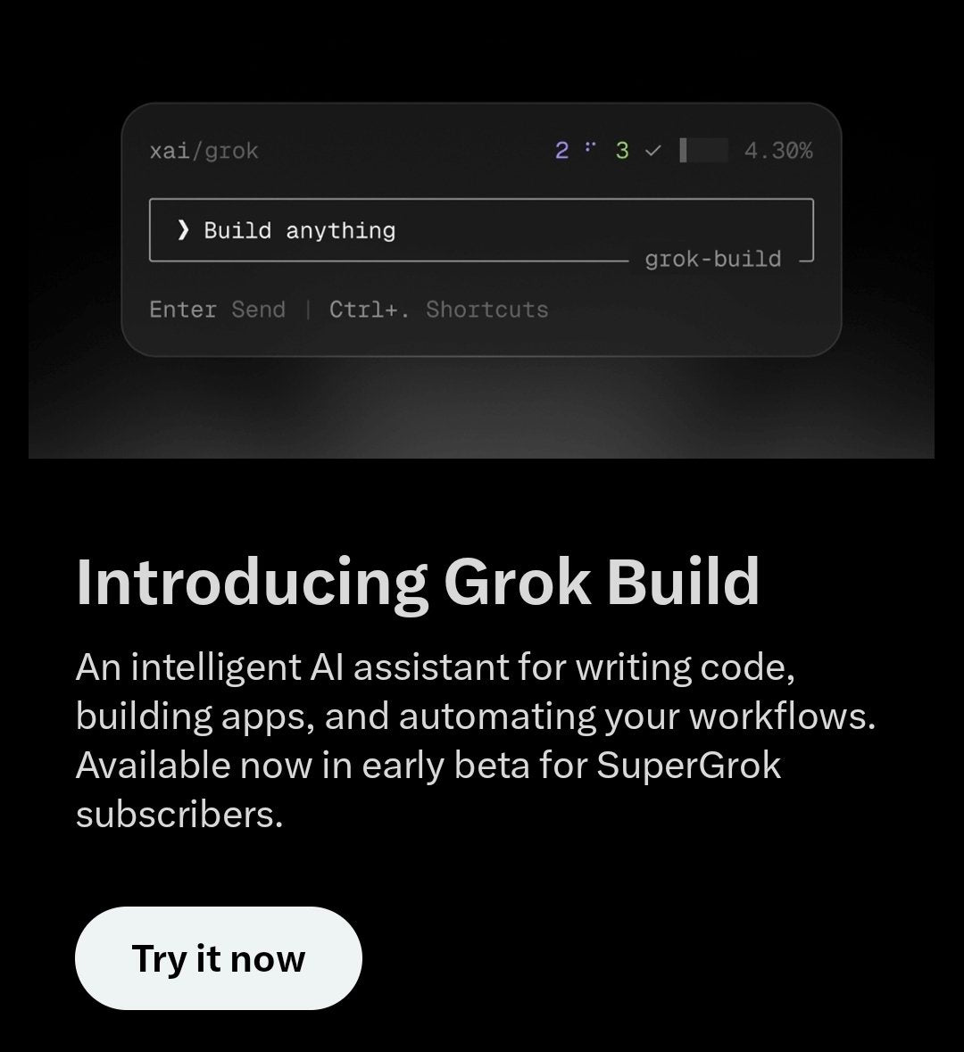 Grok Build Is on Mac: How to Run It in Terminal Right Now