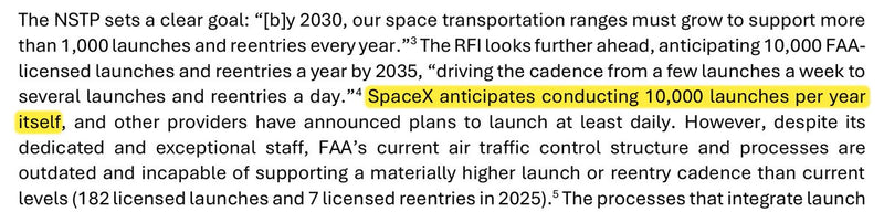 Musk: Starbase Louisiana Alone Will Handle 10,000 Starship Launches a Year