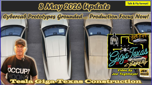 Giga Texas: Mystery Car, 40+ Cybercabs, and Two New Colors