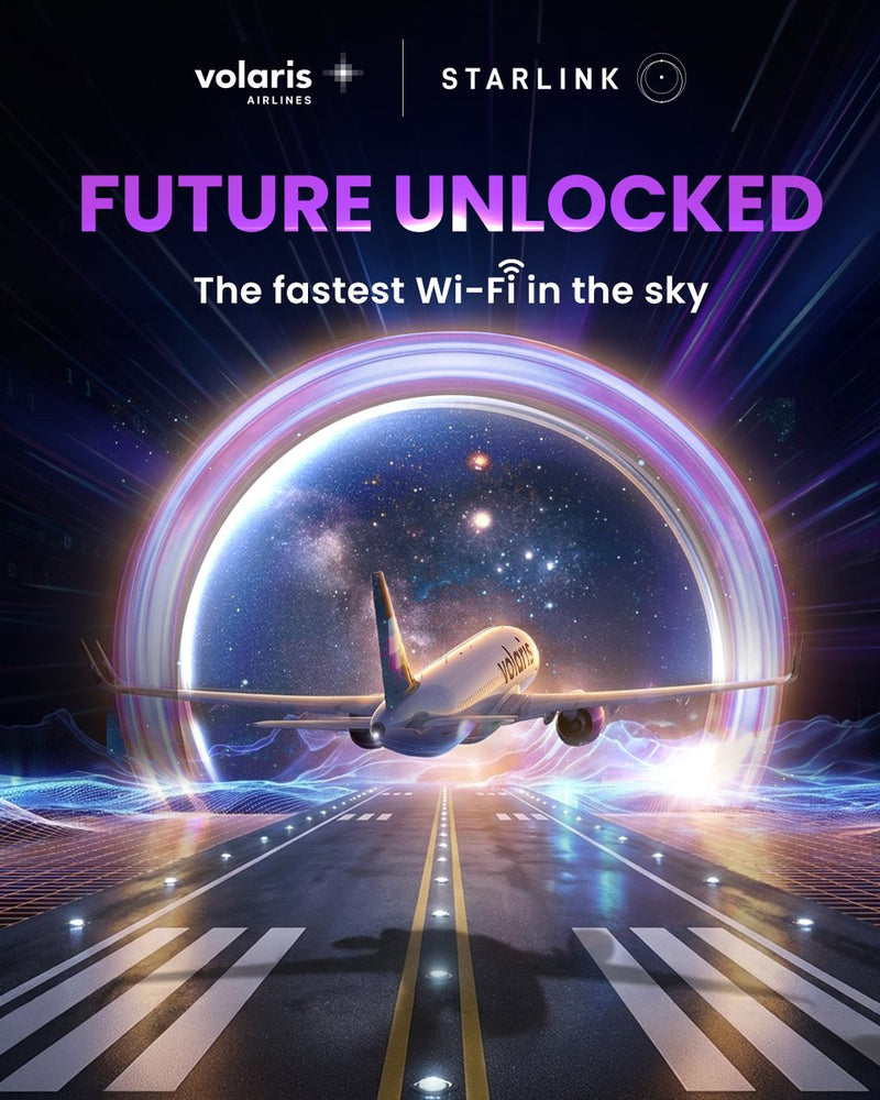 Starlink Lands Volaris Partnership for In-Flight Wi-Fi