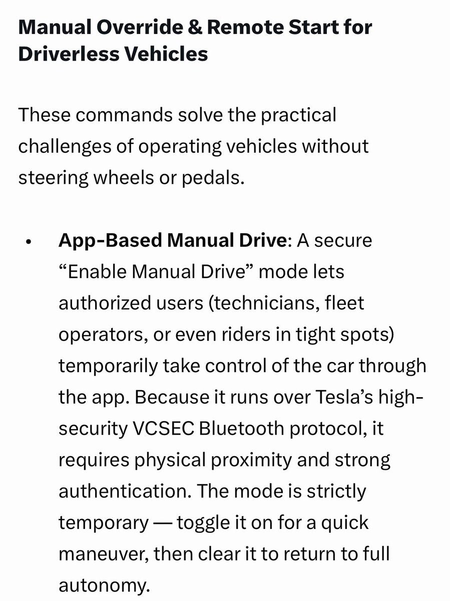 Tesla Cybercab Will Be Controlled Directly from the Tesla App