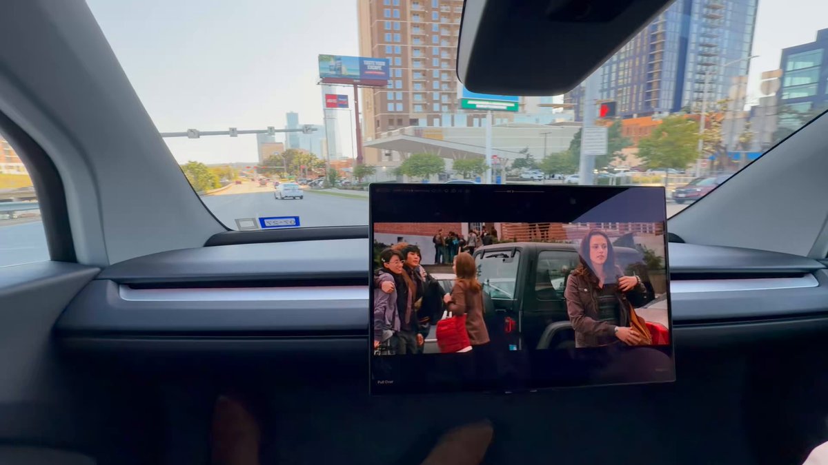 Tesla Cybercab's 21-Inch Screen Redefines the In-Ride Experience