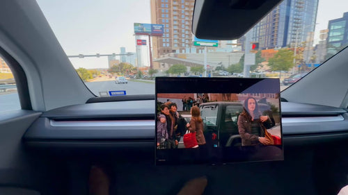 Tesla Cybercab's 21-Inch Screen Redefines the In-Ride Experience