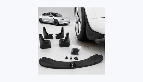 Highland Mud Flaps: OEM vs BASENOR — No-Drill Fitment + Spray Test