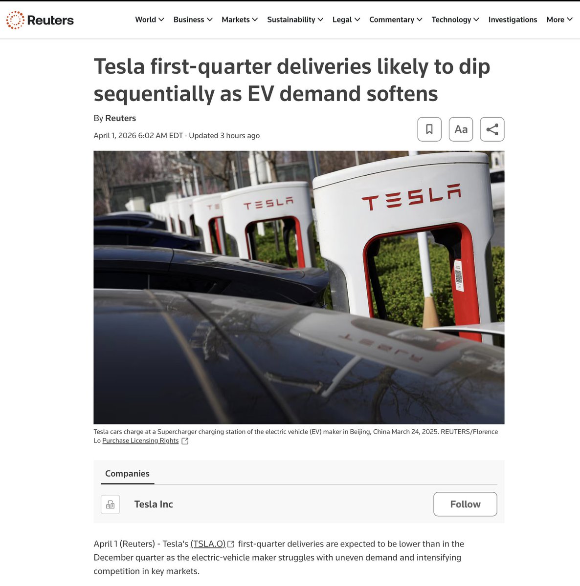 Tesla Q1 2026 Deliveries: Why the 'Decline' Headlines Are Wrong