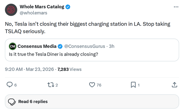 Tesla's Biggest LA Supercharger Is Not Closing — Rumor Debunked