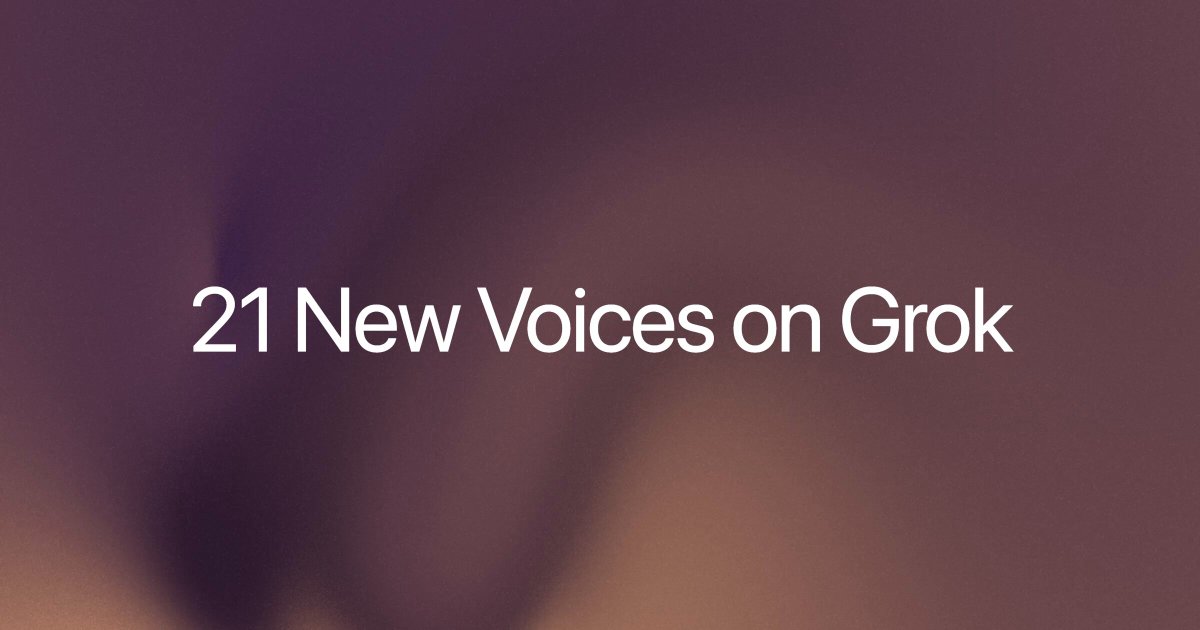 Grok's 21 New Voices Explained: What They Are and How to Use Them