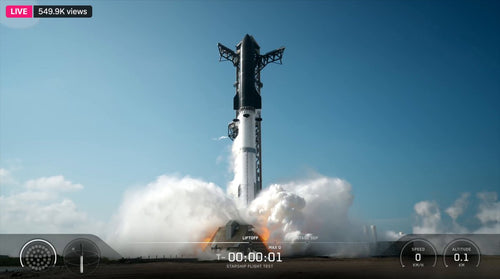 SpaceX Starship V3 Lifts Off: Flight 12 Reaches SECO