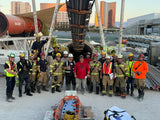 Boring Company and Clark County Fire Drill Inside Vegas Loop Tunnel