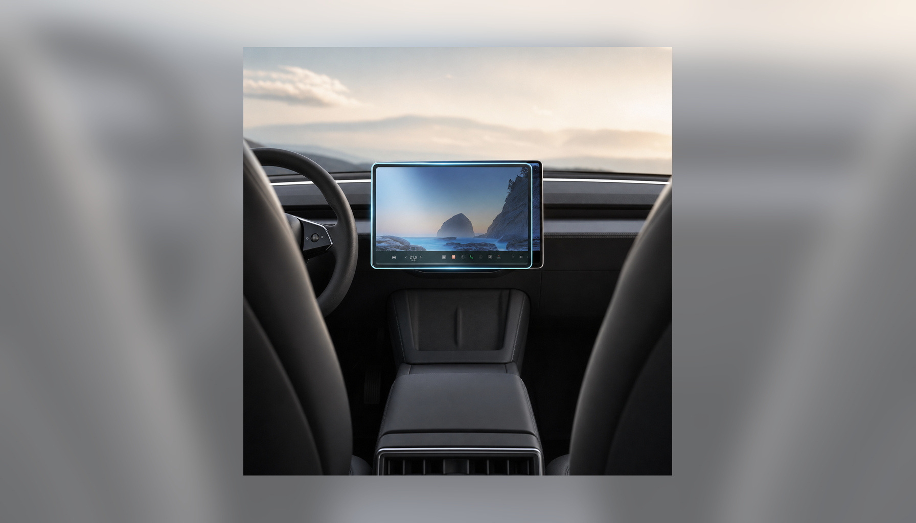 How to Clean a Tesla Model 3 Highland Matte Screen — The Safe Method