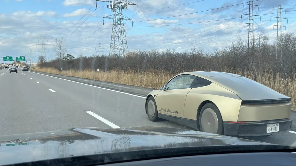 Cybercab Spotted Winter Testing in Buffalo, NY