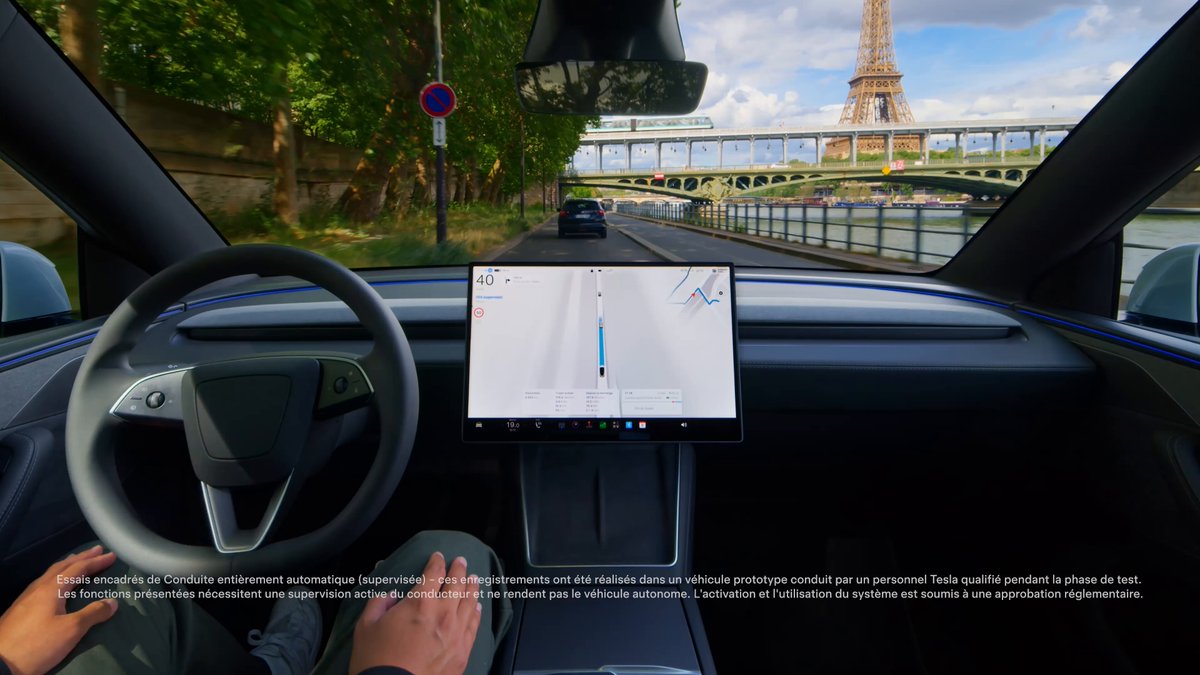 Tesla FSD in France: 195,000 km Tested, Zero Notable Incidents