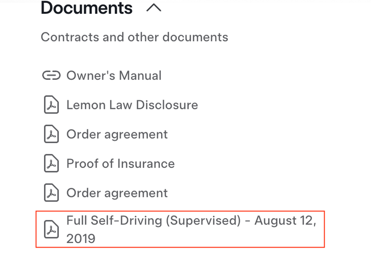 Tesla Retroactively Modified FSD Contracts to Add 'Supervised'