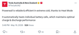 How Tesla Powerwall Heat Mode Works in Extreme Cold
