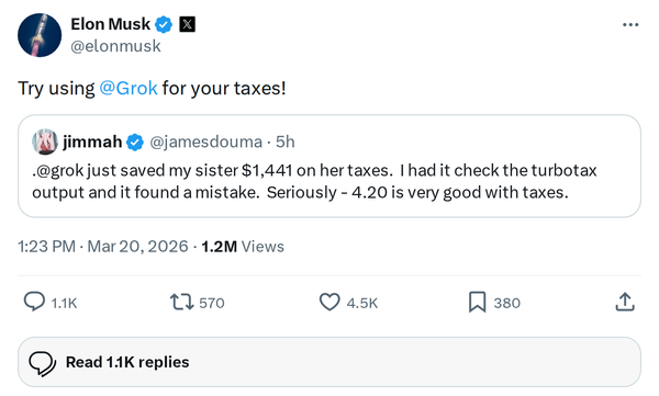 Elon Says Use Grok for Taxes: What You Need to Know