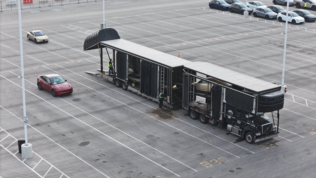 Cybercab Crash Testing Underway at Giga Texas: 25 Units Spotted