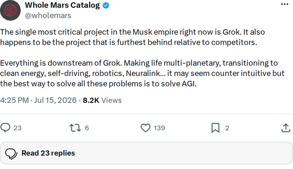 Why Grok Is the Linchpin of Musk's Entire Empire