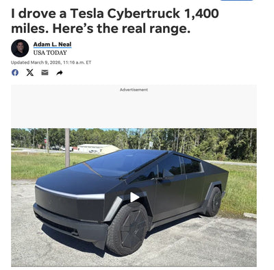 Cybertruck Cyberbeast Aces USA Today Road Trip Review