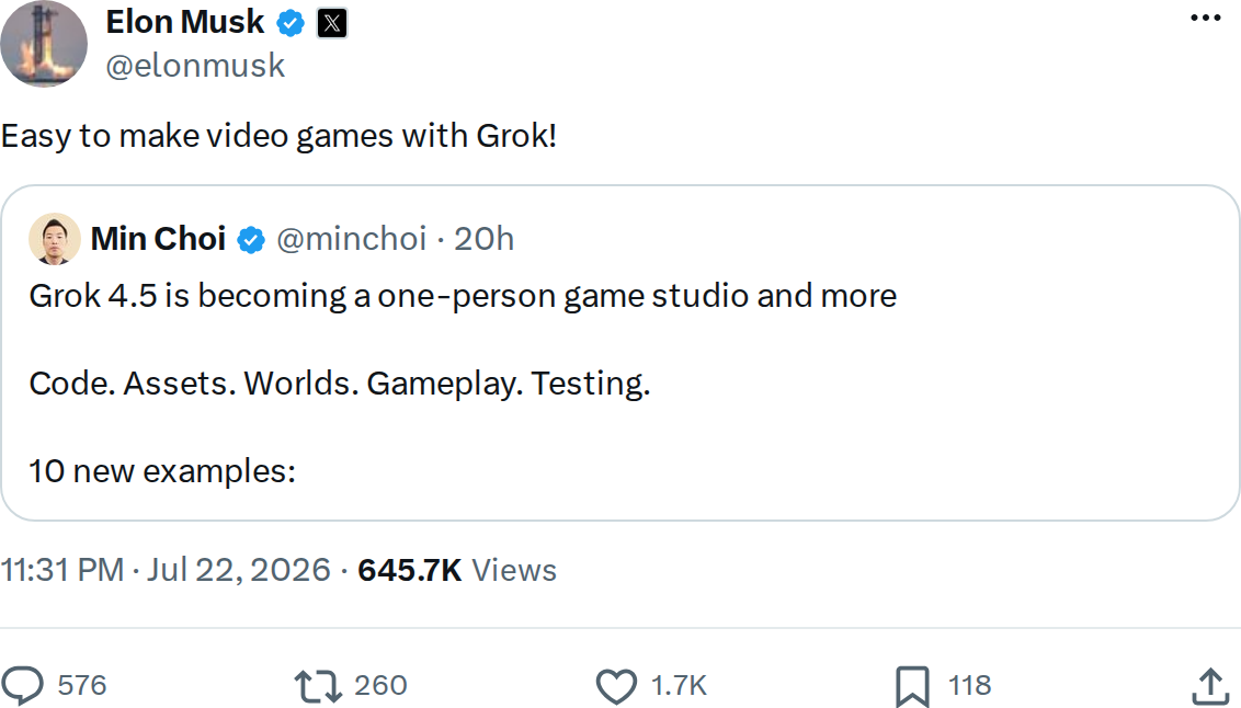 Can Grok Really Build Video Games? Here's What We Know