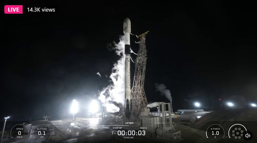 SpaceX Hits 700 Falcon 9 Launches With Starlink 15-18 Mission